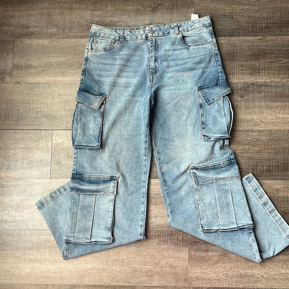 Refuge, Wide Leg Denim, Size 11
